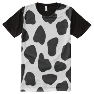 cheap cow print t shirt