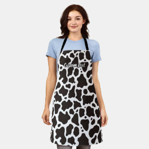 Cow Pattern Apron