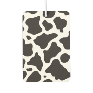 Cow pattern background car air freshener