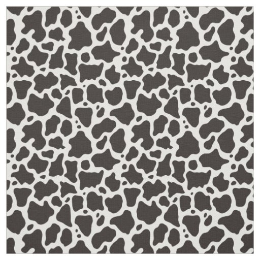 Black & White Cowhide Fabric, Animal Fabric, 100% Cotton, Duck Cloth, Home  Accents Fabric, Fabric by the yard, Accessories Fabric