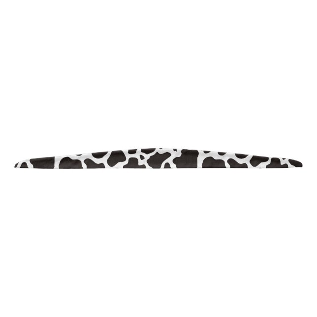 Cow pattern background tie headband (Front)