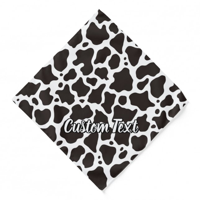 Cow Pattern Bandana (Front)