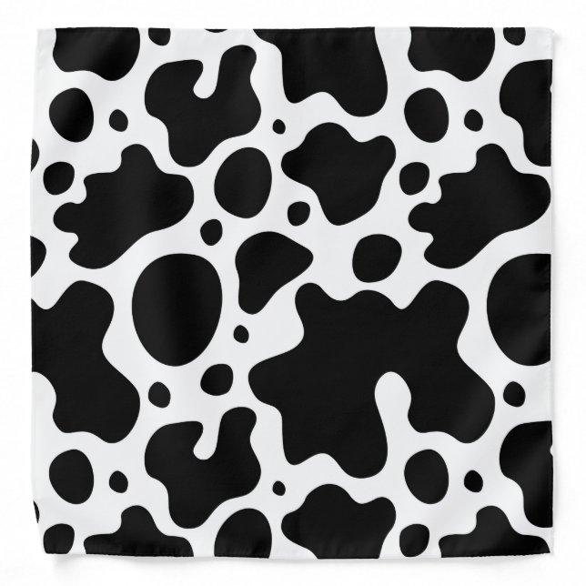 Cow pattern bandana (Front)