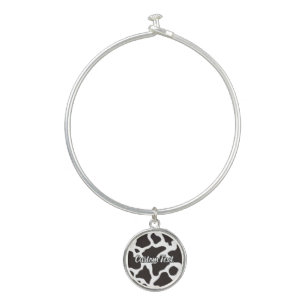 Cow Pattern Bangle Bracelet