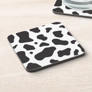 Cow Pattern Beverage Coaster