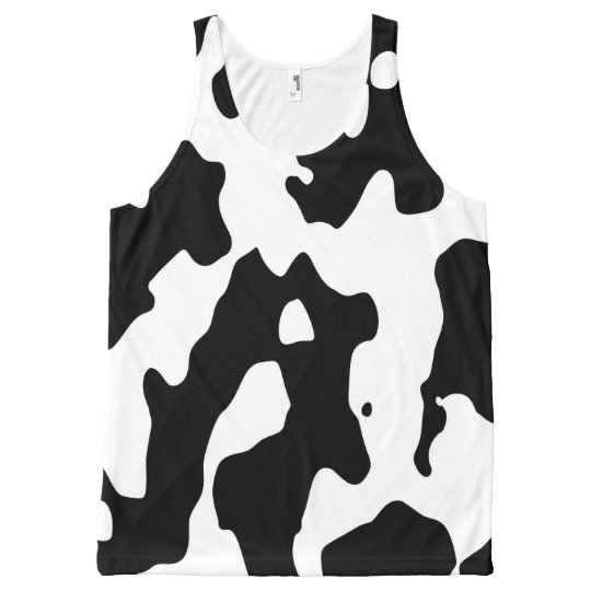 cow print tank tops