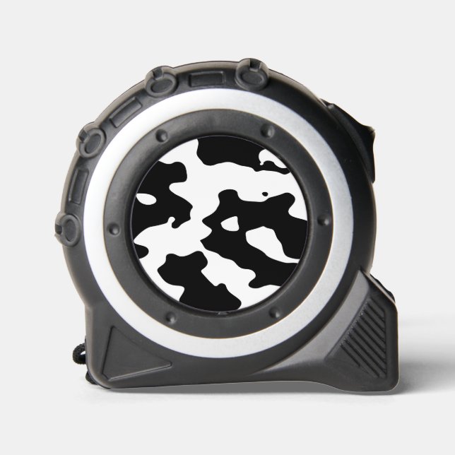 Cow Pattern Black and White  Tape Measure (Front)