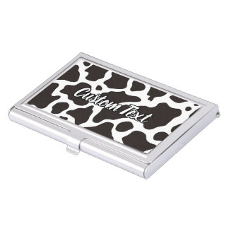 Cow Pattern Business Card Case