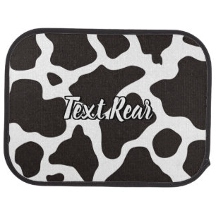 Cow Pattern Car Mat
