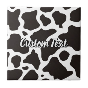 Cow Pattern Ceramic Tile