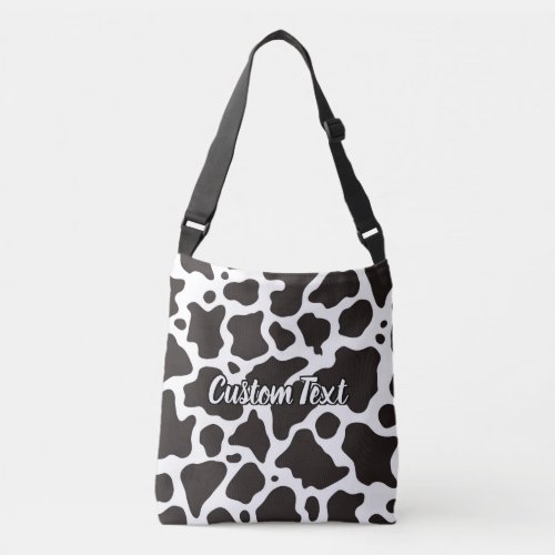 Cow Pattern Crossbody Bag