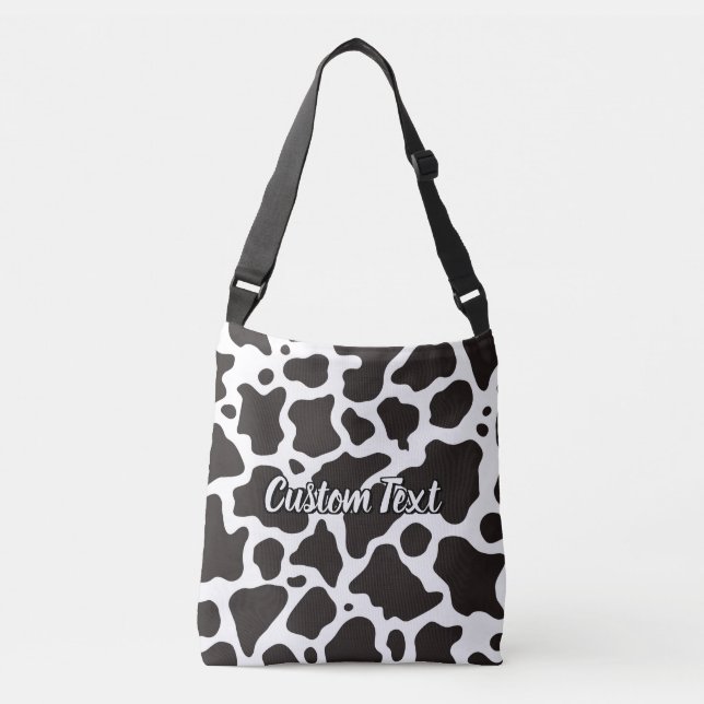 Cow Pattern Crossbody Bag (Front)