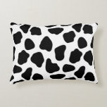 Cow pattern decorative pillow