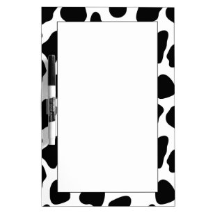 Cow pattern Dry-Erase board