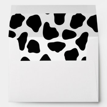 Cow Pattern Envelope by boutiquey at Zazzle