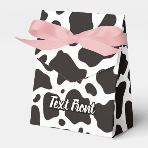 Cow Pattern Favor Box