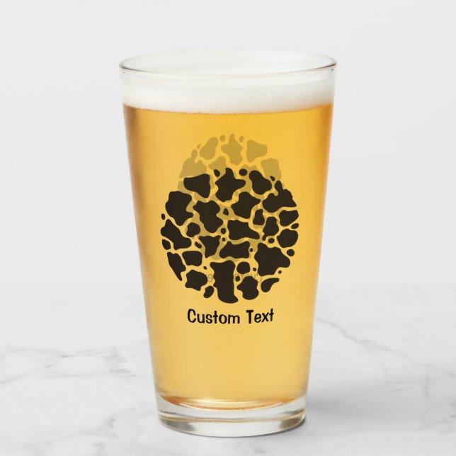 Cow Pattern Glass (Front Filled)