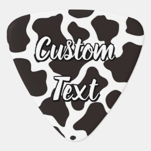 Cow Pattern Guitar Pick