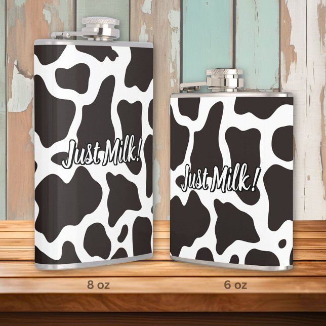 Cow Pattern Hip Flask (Creator Uploaded)
