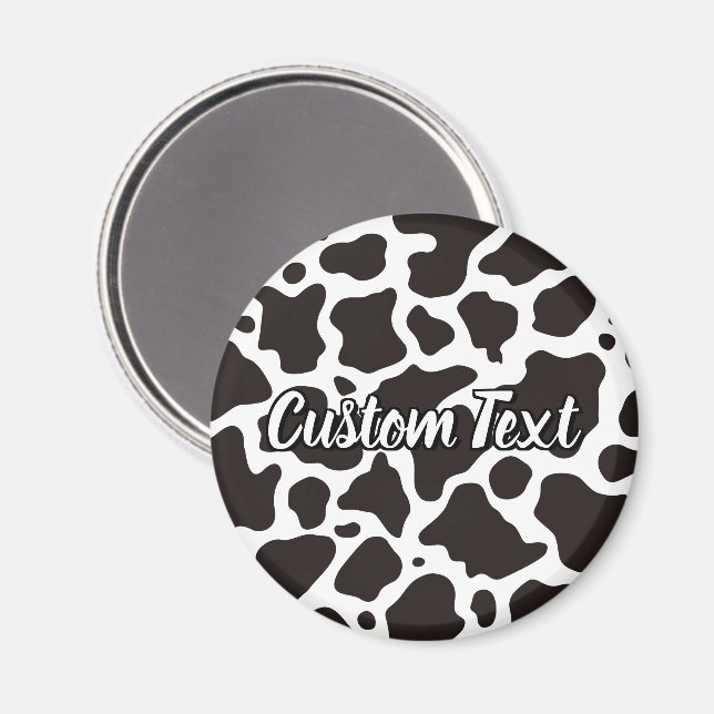 Cow Pattern Magnet (Front/Back)
