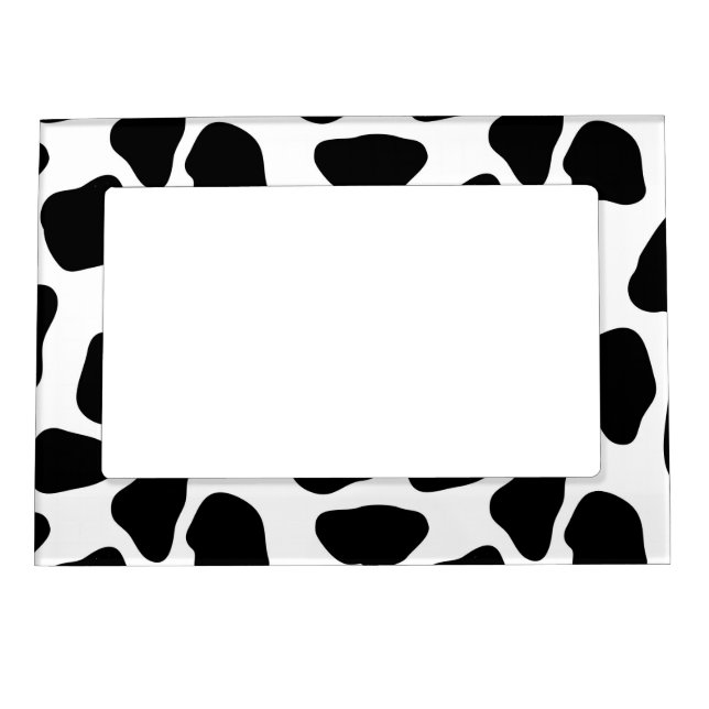 Cow pattern magnetic frame (Front)