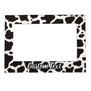 Cow Pattern Magnetic Picture Frame