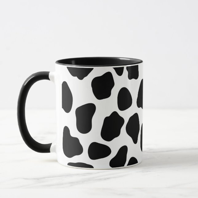 Cow pattern mug (Left)