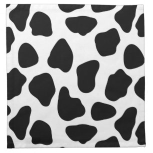 Cow pattern napkin