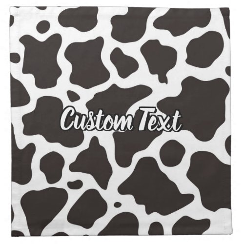 Cow Pattern Napkin