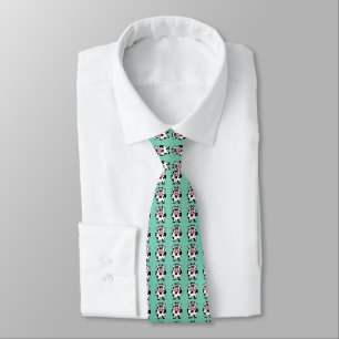Cow Pattern Neck Tie