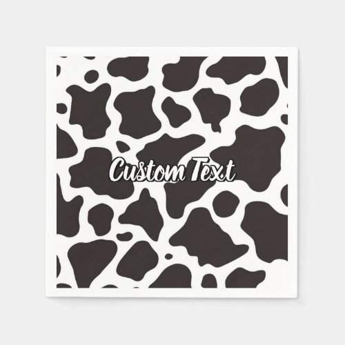 Cow Pattern Paper Napkins