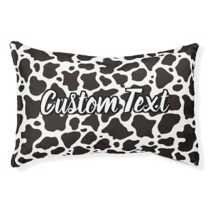 Cow Pattern Pet Bed