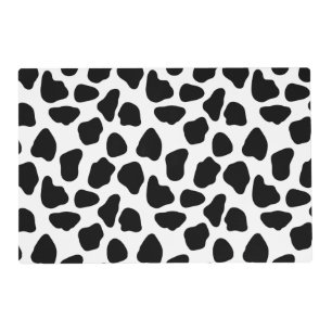 Cow pattern placemat