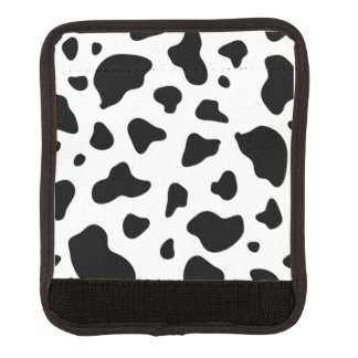 Cow Pattern Print Luggage Handle Wrap