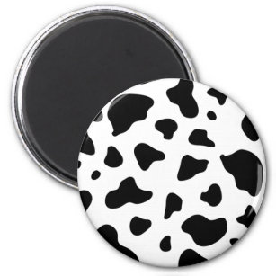 Cow Pattern Print Magnet