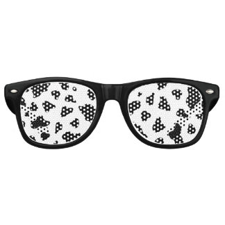 Cow Pattern Print Retro Sunglasses