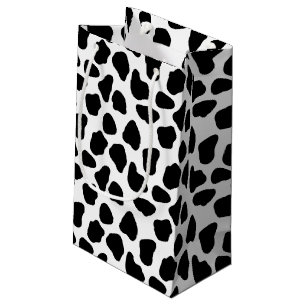 Cow pattern small gift bag