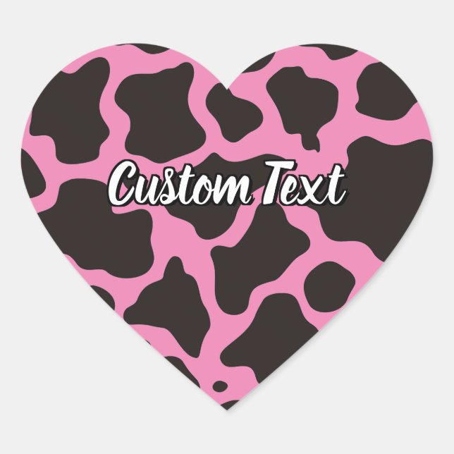 Cow Pattern Sticker (Front)