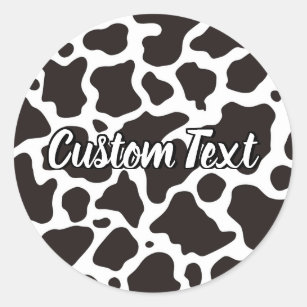 Cow Print Pattern Stickers - 181 Results