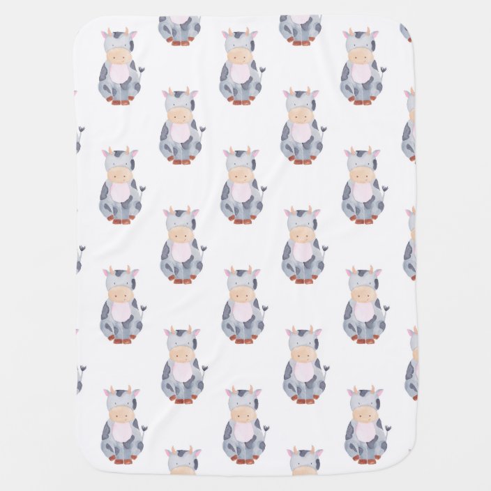 cow swaddle blanket