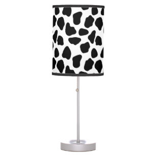 Cow pattern table lamp
