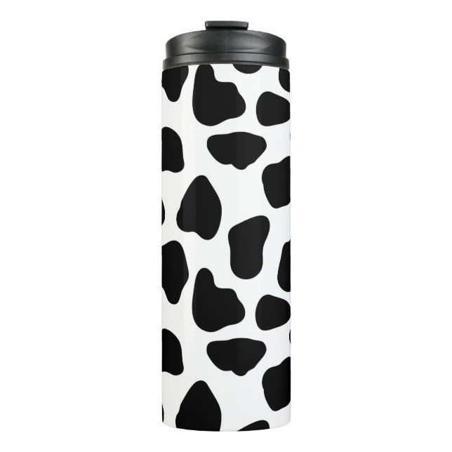 Cow pattern thermal tumbler (Front)
