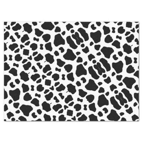 Cow pattern tissue paper