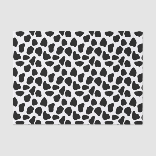 Cow pattern tissue paper (Front)