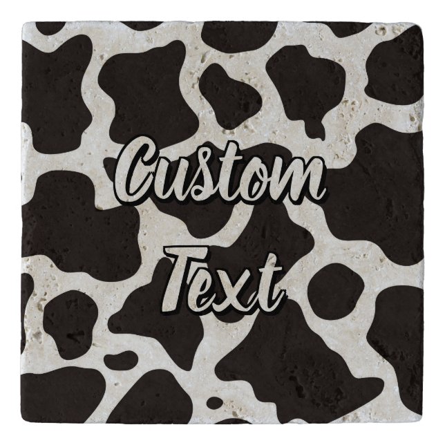 Cow Pattern Trivet (Front)