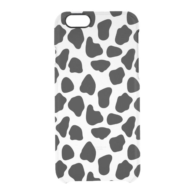 Cow pattern uncommon iPhone case (Back)