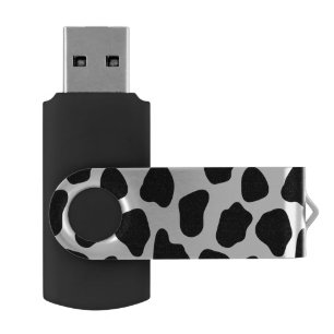 Cow pattern USB flash drive