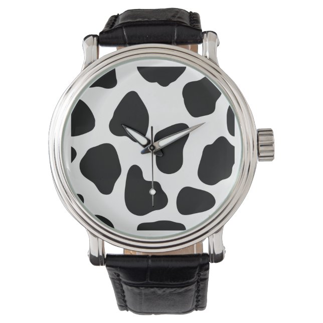 Cow pattern watch (Front)