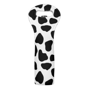 Cow pattern wine bag
