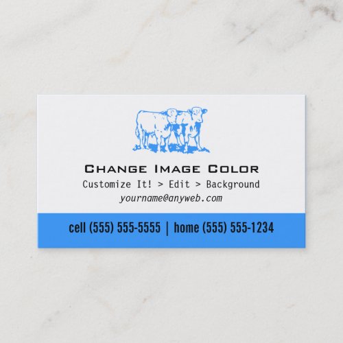 Cow - Personal Business Card